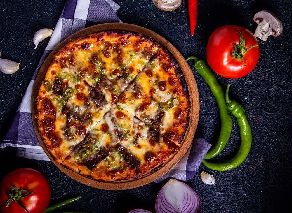 Kavurmalı Pizza